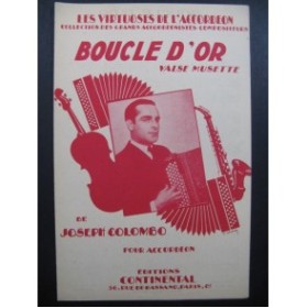 COLOMBO Joseph Boucle d'Or Accordéon
