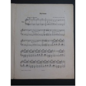 FAHRBACH Philippe Junior Styrienne Piano 1873