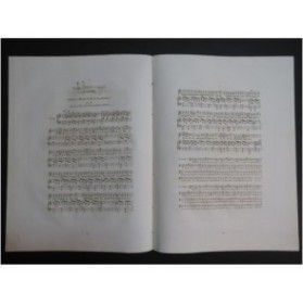 DE BEAUPLAN Amédée Le Marchand D'Italie Chant Piano ca1840