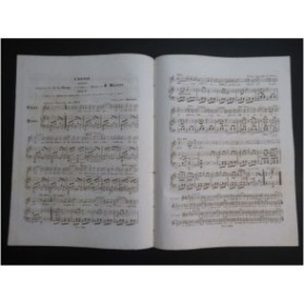 MASINI F. L'Exilé Chant Piano ca1840