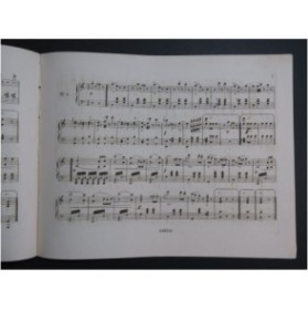 STRAUSS Johann Les Idylles op 95 Piano ca1851
