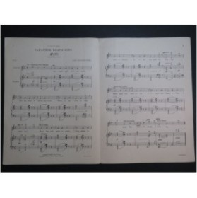 CRANSTON SHARP Earl Japanese Death Song Chant Piano 1915