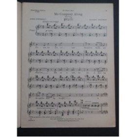 HAGEMAN Richard Me Company Along Chant Piano 1925