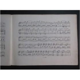 STRAUSS Chants du Ciel Piano 1855