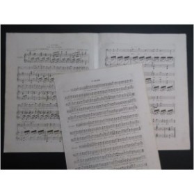 LUTGEN B. L'Arabe Chant Piano ca1840