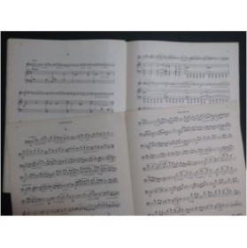 MARTINU Bohuslav Sept Arabesques Piano Violoncelle 1932