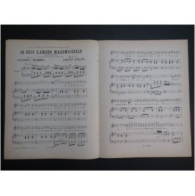 COLLIN Lucien Je suis l'Amour Mademoiselle Chant Piano ca1880