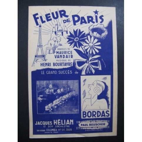 Fleur de Paris Jacques Helian 1944