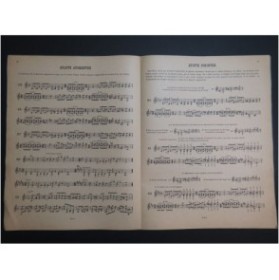 HAUCHARD Maurice Etude Méthodique de la Double Corde Violon 1925