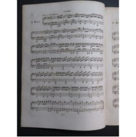 LATOUR T. Duo sur un Hymne Allemand de Haydn Piano 4 mains ca1820