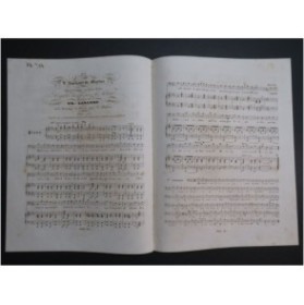LABARRE Théodore L'Aspirant de Marine No 9 Chant Piano ca1830