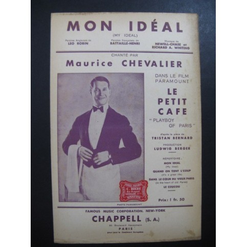 Mon Ideal Maurice Chevalier 1931