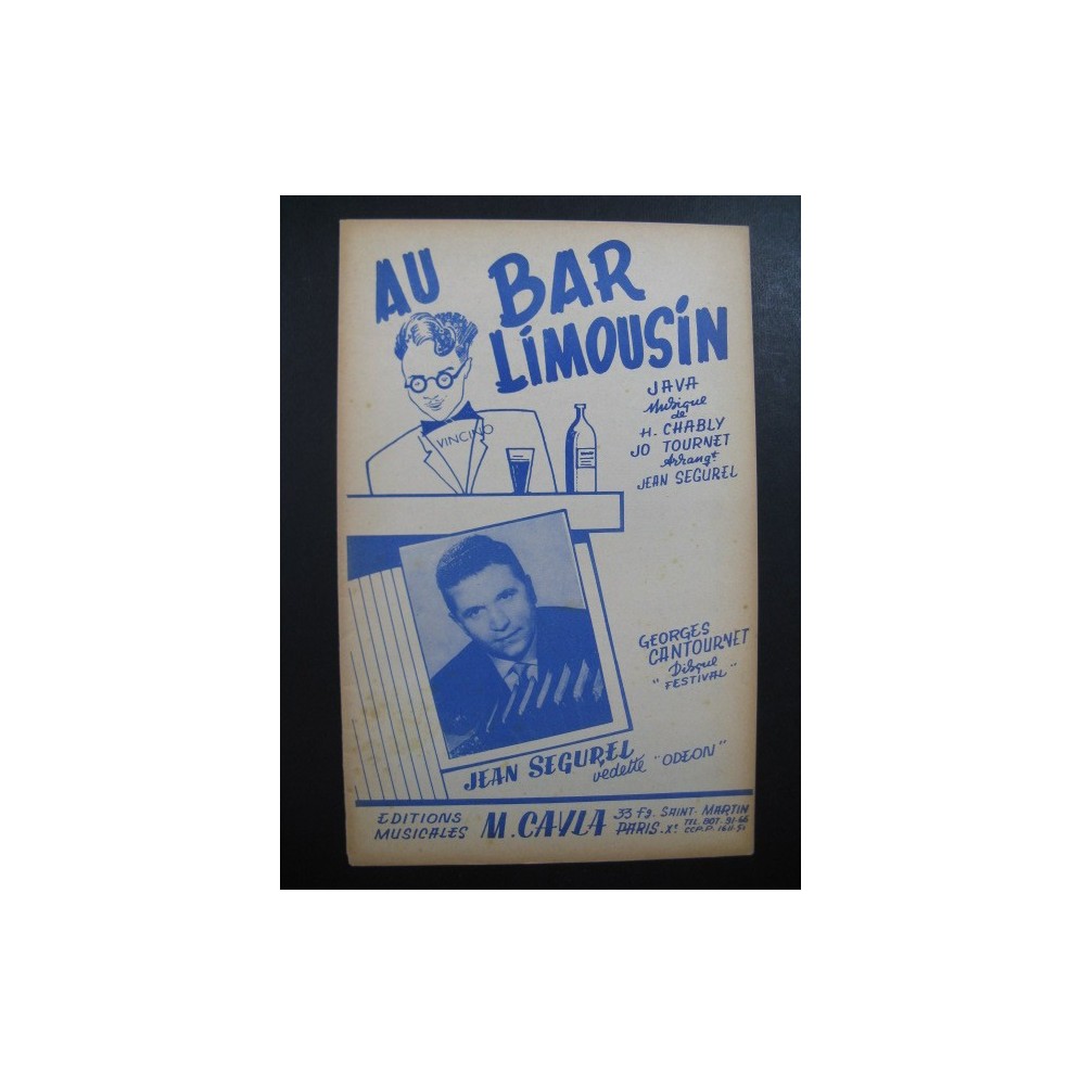 Au Bar Limousin / Senorita Mariluisa Jean Segurel 1957