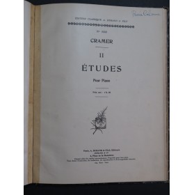 BACH J. S. Inventions CRAMER J. B. Etudes Piano