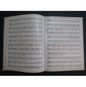 Recueil de Pièces manuscrites Chant Piano XIXe