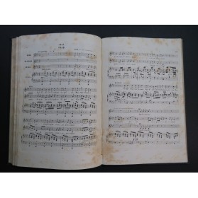 BERLIOZ Hector Béatrice et Bénédict Opéra Chant Piano 1863