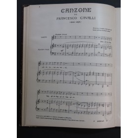 Recueil Pièces Compositeurs Italiens Chant Piano