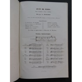 BOIELDIEU Adrien Jean de Paris Opéra Piano Chant ca1855