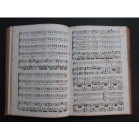 AUBER D. F. E. Le Premier Jour de Bonheur Opéra Piano Chant ca1868