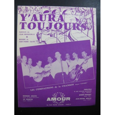Les Compagnons de la Chanson Y Aura Toujours chanson 1962