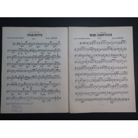 COTTIN Alfred Polkinette Mimi-Schottisch Guitare
