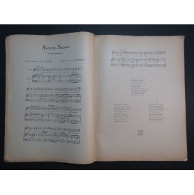 DARCIEUX Francisque Voila l'Plaisir Dédicace Chant Piano 1926