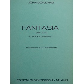 DOWLAND John Fantasia per Liuto Guitare 1971
