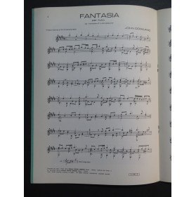 DOWLAND John Fantasia per Liuto Guitare 1971