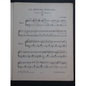 DURAND L. La Giocosa Furlana Piano 1914