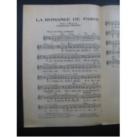 Charles TRENET La Romance de Paris Chanson 1941