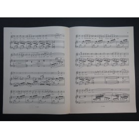ROSENTHAL Manuel Pêcheur de Lune Chant Piano 1935