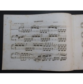 STRAUSS Lisbonne Piano XIXe siècle