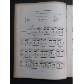 DESJARDIN A. Caprice op 18 Harmonium XIXe