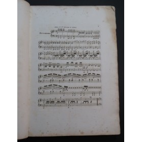MOZART W. A. Don Giovanni Opéra Chant Clavecin ca1825