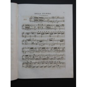 ROSSINI G. Zelmira Opéra Chant Piano ca1825