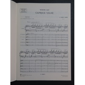 SAINT-SAËNS Camille Caprice Valse op 76 Piano Cordes 2008