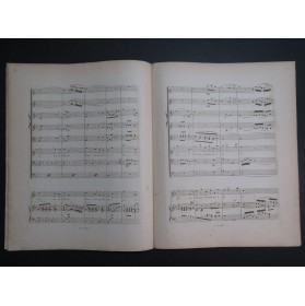 CHERUBINI Luigi Ave Maria Chant Orchestre ou Piano ca1840