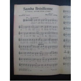 Samba Brésilienne Opérette Francis Lopez Chant 1948