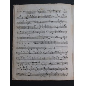 FILTZ Anton Six Simphonies op 2 Violoncelle 1762