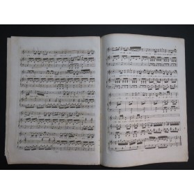 CARAFA Michele Abufar Opéra Cavatina Chant Piano ca1820
