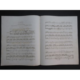 STREICH Henri O Salutaris Chant Orgue ca1845