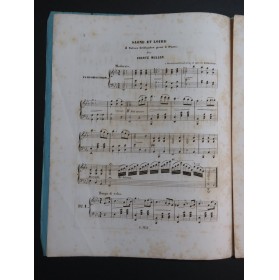 MULLER Frantz Saone et Loire Piano ca1850