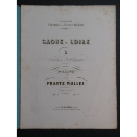 MULLER Frantz Saone et Loire Piano ca1850