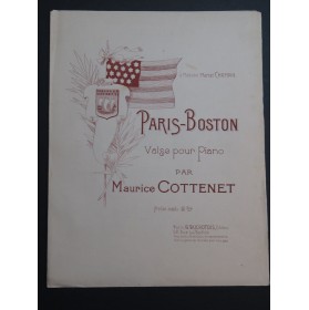COTTENET Maurice Paris-Boston Piano