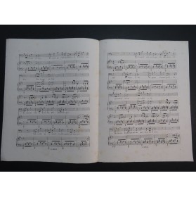 SCHUBERT Franz La Sérénade Chant Piano ca1840