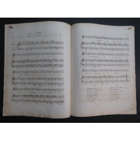 FABRY-GARAT Trois Romances Chant Piano ou Harpe ca1815
