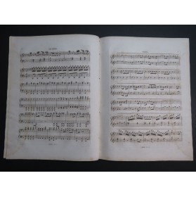 KARR Henri Nocturne sur La Dame Blanche Piano 4 mains ca1830