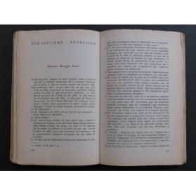 ROLAND-MANUEL Plaisir de la Musique Tome 3 Dédicace 1951