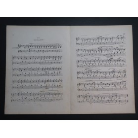 HENSELT Adolphe Repos d'Amour Piano XIXe