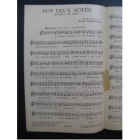 Sur deux notes Mélodie Paul Misraki 1938